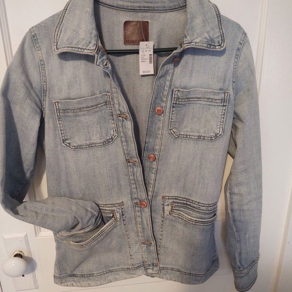 Maurices Jean jacket brand new size small
